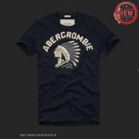 heren abercrombie korte tees chief head mountain guides 59 donkere marineblauw Shop Hoenzadriel nt725264